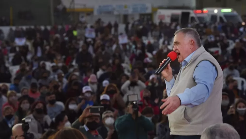 CONFRONTACIÓN. El vicegonernador, Osvaldo Jaldo, dice que el espacio que lidera es el peronismo que representa a todo el interior tucumano.