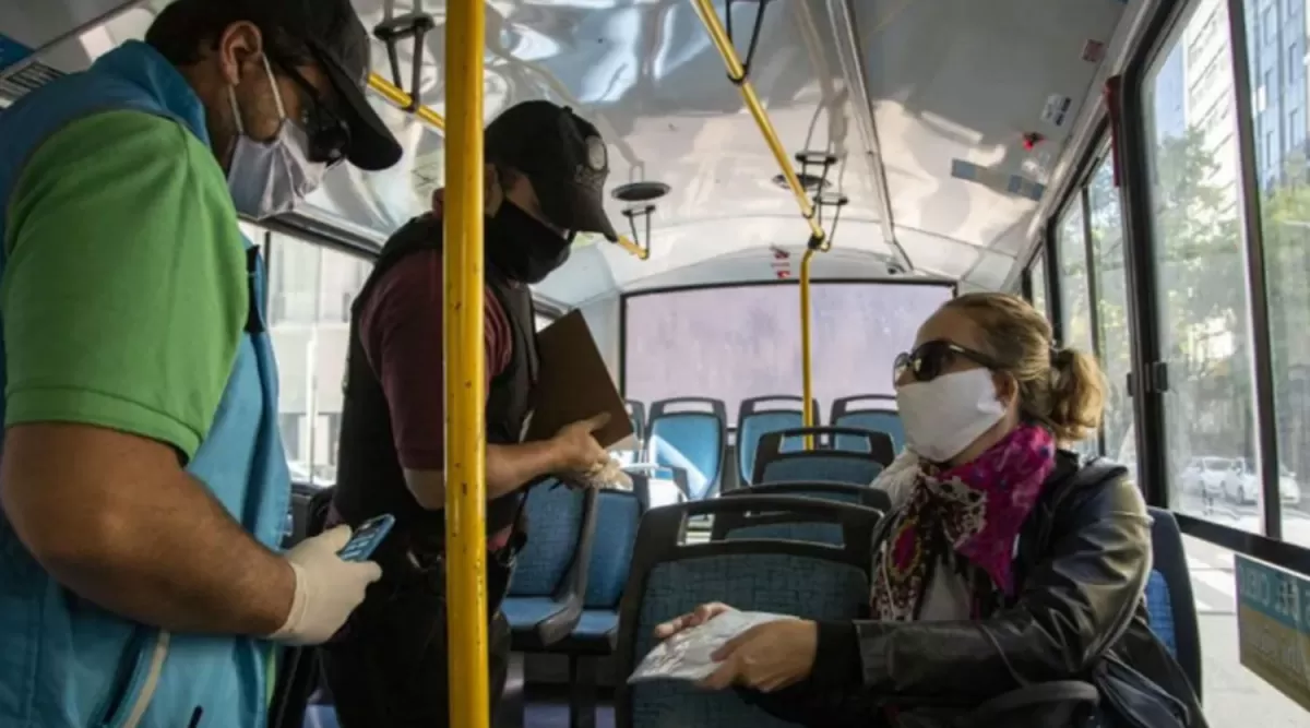 CONTROLES. Desde esta semana Jujuy incrementó los controles sanitarios por la pandemia de covid-19.