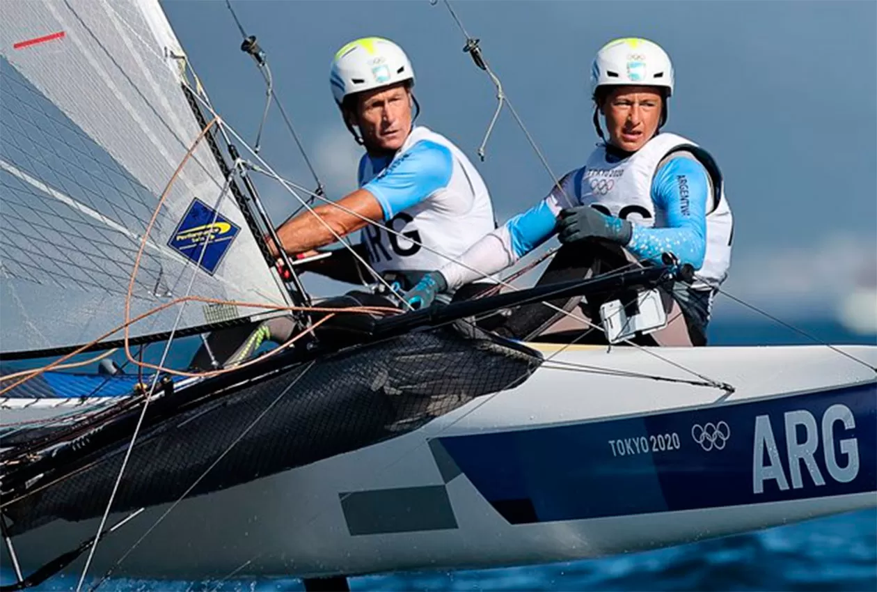 La vela argentina cortó la racha de medallas en los Juegos Olímpicos