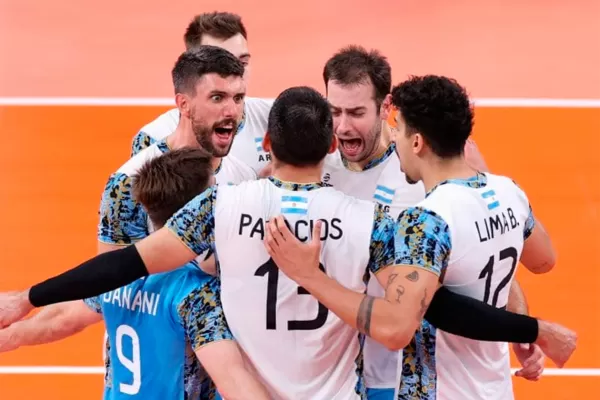 En un partido para el infarto, la selección de vóley clasificó a semifinales en Tokio 2020