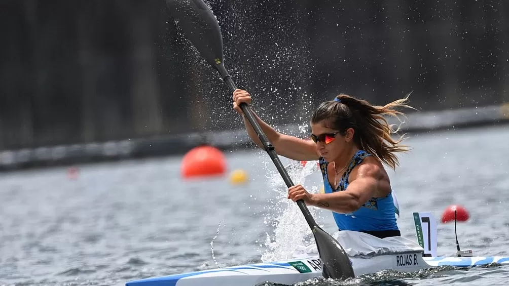 Rojas irá por la final en la semi que se disputará este miércoles en los K1 500 metros