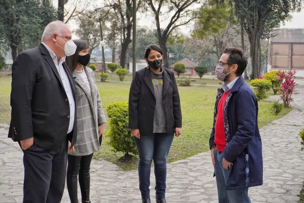 Masso en reunión con autoridades de la Universidad San Pablo-T
