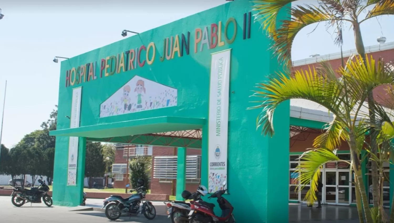 GRAVE. El bebé llegó con una falla renal aguda al hospital pediátrico Juan Pablo II de Corrientes.