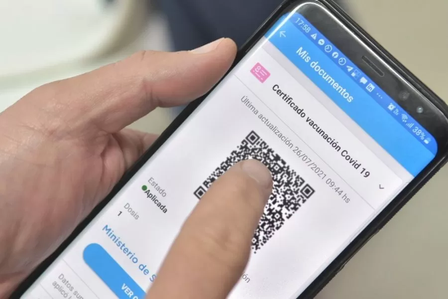 ON LINE. El certificado de vacunación digital se puede tramitar a través de la web. LA GACETA