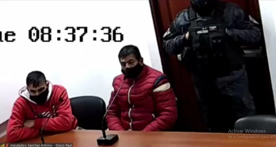 ACUSADOS I. Federico Sánchez y el taxista Raúl Greco en la audiencia. 