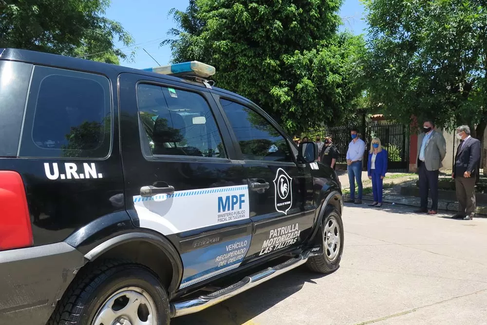 Móvil del MPF en Las Talitas. Archivo