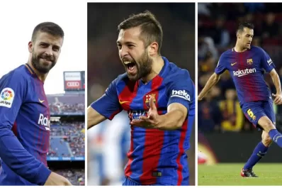 Cuál fue el rol de Piqué, Busquets y Alba en la salida de Messi