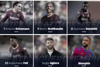 Sacaron la foto de Messi de la página oficial del Barcelona