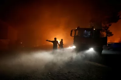 El calentamiento global se expresa en fuego y sequía