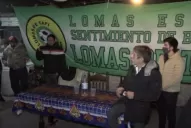 Ricardo Bussi visitó Lomas de Tafí, donde entregó materiales para entrenamiento