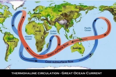 Cambio climático: se debilitan las corrientes del océano Atlántico