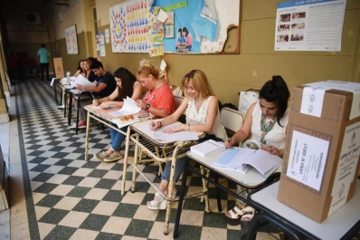 Autoridades de mesa: ausentismo alarmante