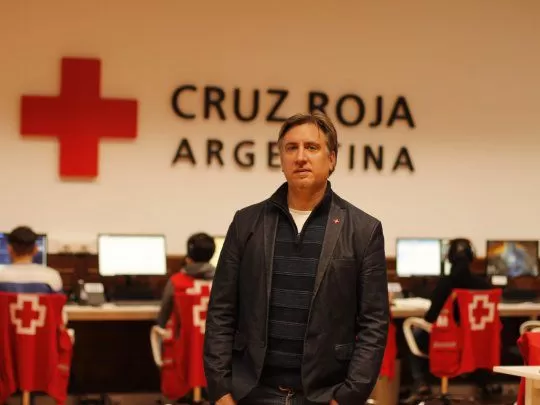 DIEGO TIPPING. “El mundo no habla un lenguaje humanitario”, dijo. twitters @DiegoTipping