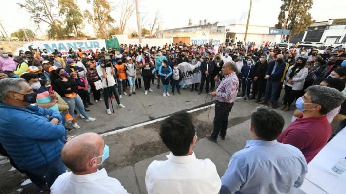 Manzur inauguró obras en Los Ralos, Las Cejas y Delfín Gallo