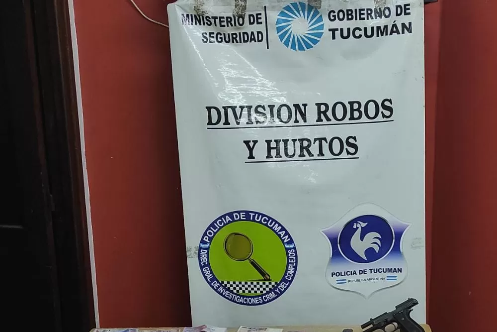 Dos integrantes de una banda de asaltantes fueron detenidos