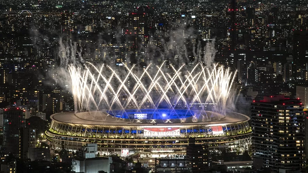 La fiesta de cierre de Tokio 2020.