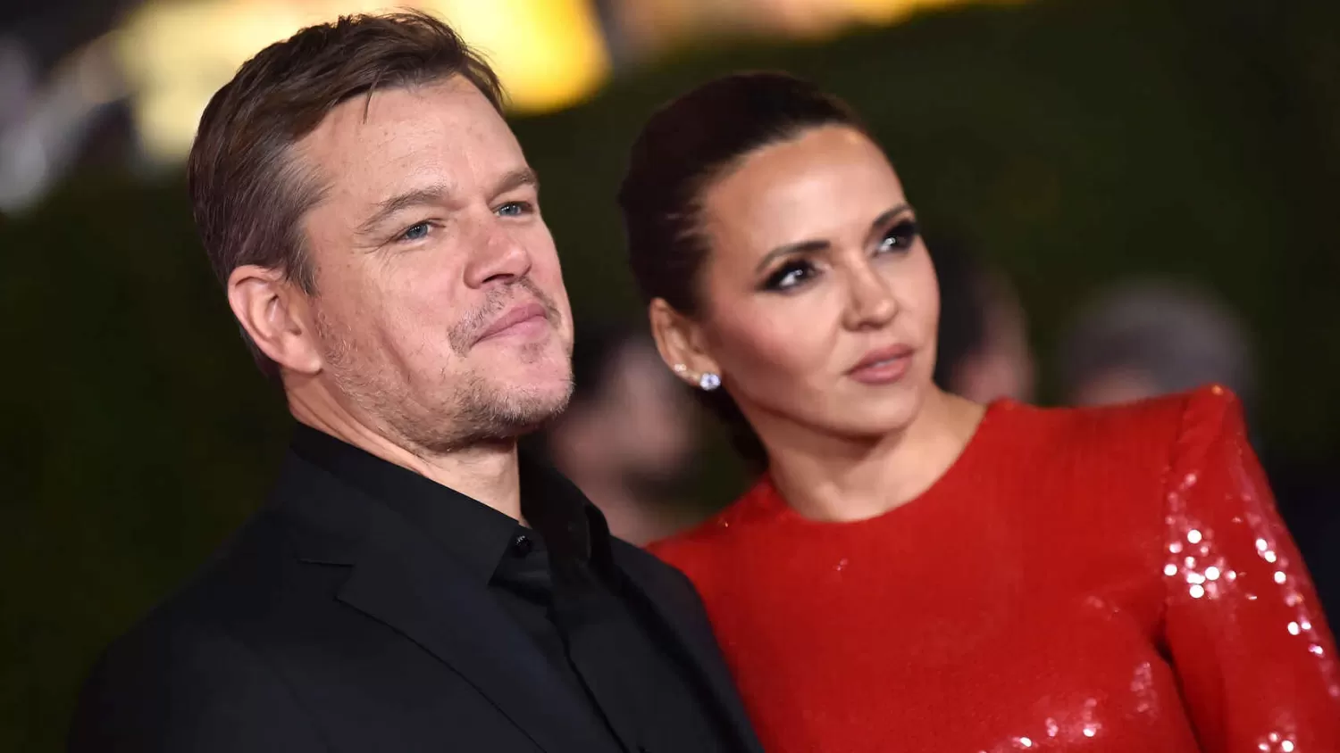 Matt Damon con su mujer Luciana Barroso. Foto de elespanol.com