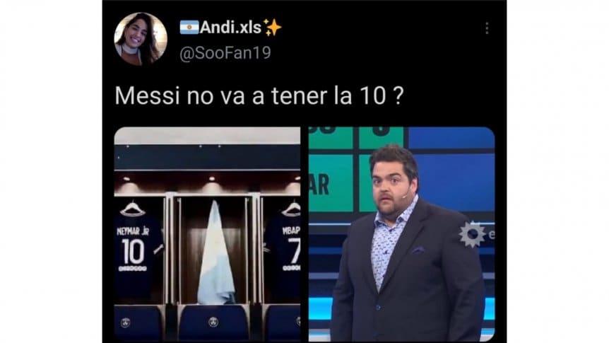 Messi llegó a Francia y estallaron los memes 