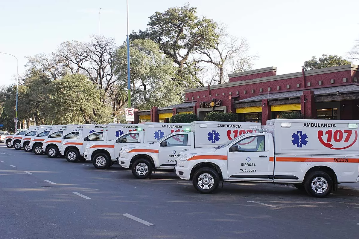 Servicio de emergencias 107.