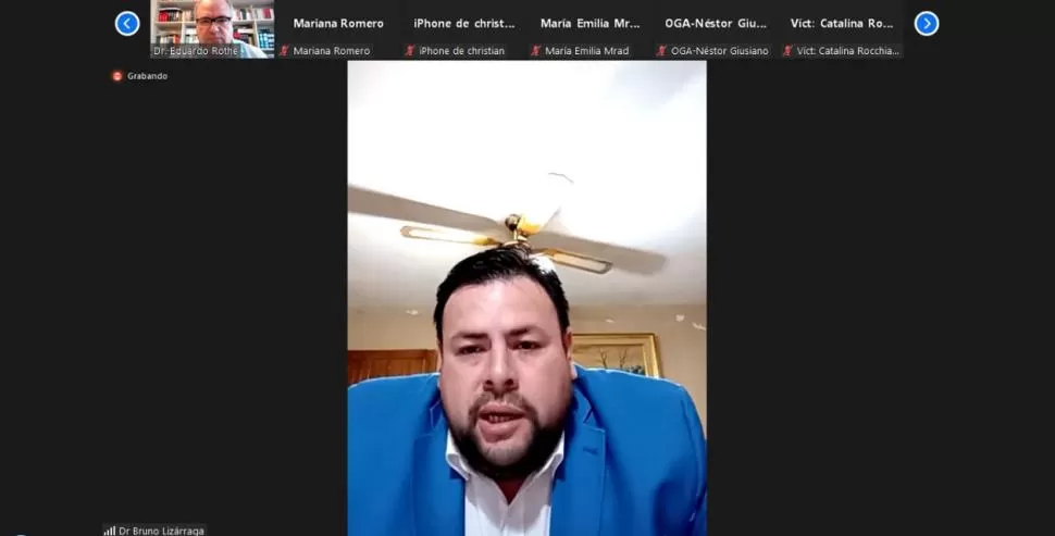 DEFENSOR DEL CÓDIGO. Lizárraga explicó detalles del acuerdo. 
