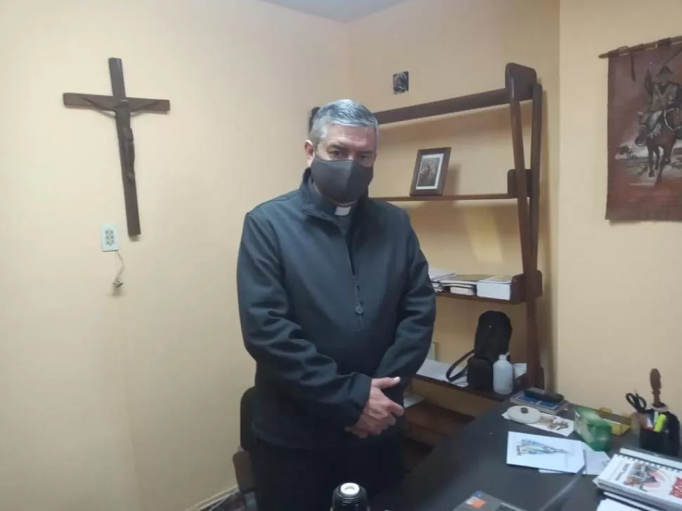 PREPARADO. El obispo afirma que quiere conocer la realidad y la gente, caminar la diócesis.  
