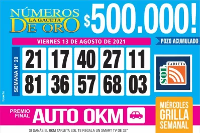 Los Números de Oro de LA GACETA