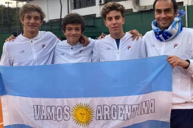 Zeitune, en la final del Sudamericano de tenis Sub 16 con Argentina