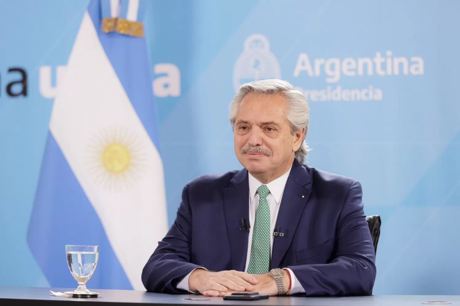 JEFE DE ESTADO. Alberto Fernández. Foto de Prensa Presidencia de la Nación