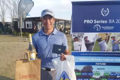 Golf: triunfo de Martín Contini