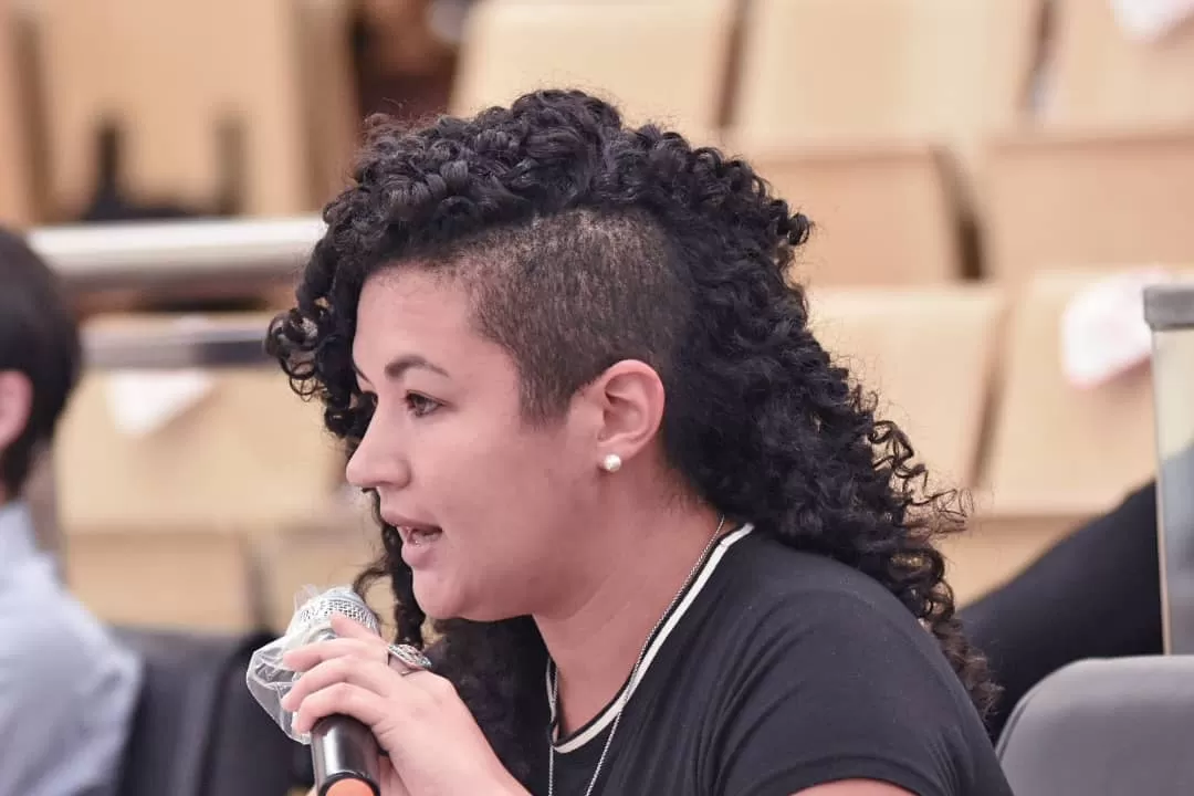 INSEGURIDAD. Alejandra Gomez Saénz (Frente de Todos) fue asaltada mientras realizaba un recorrido de campaña. Foto tomada de Instagram: @alegomezsaenzok