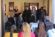 Referentes de Cambiemos Juntos se reunieron con la comunidad del colegio León XIII