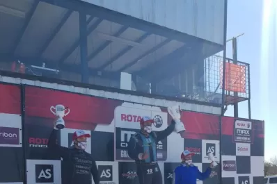 Derrape controlado: Rodríguez domina en Rotax GN