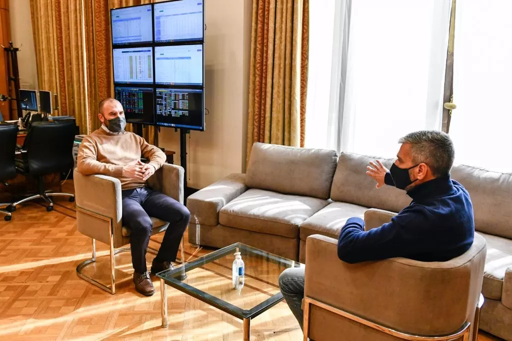 Guzmán y Zabaleta. Foto Gobierno