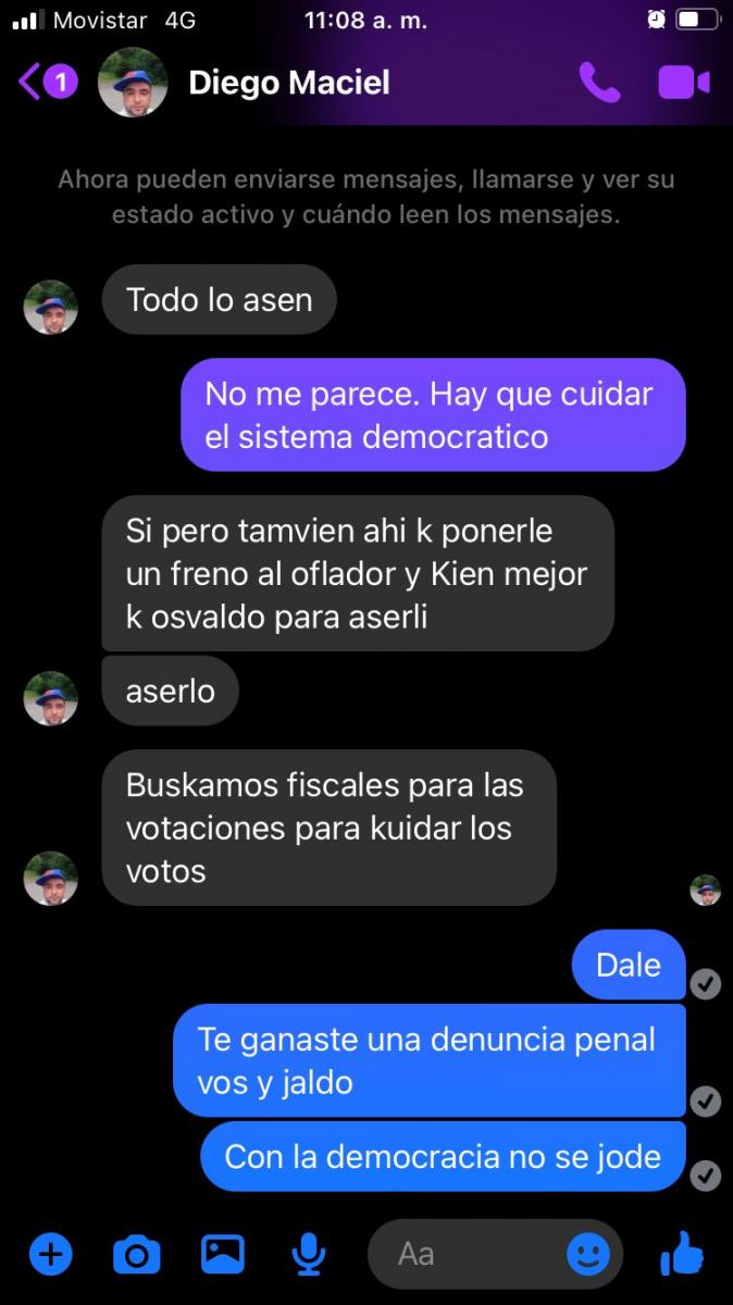 De $8.000 a $30.000 para ser fiscal o movilizador: el mensaje que indignó a un militante en Tucumán