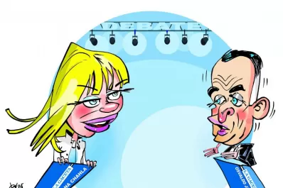 El debate: sintonía de amabilidad, poco de la interna