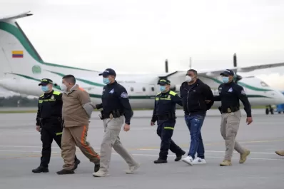 Colombia extraditó a EEUU a dos integrantes de la guerrilla del ELN