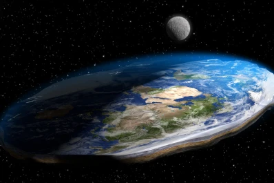 Un posteo terraplanista abrió la polémica al afirmar que Chile no existe