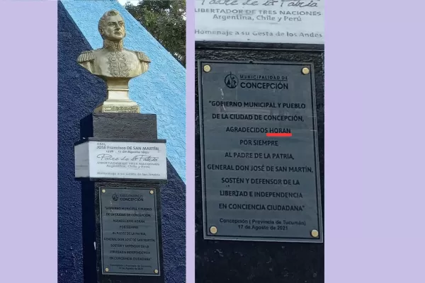 Albarracín: Al municipio de Concepción le faltan letras