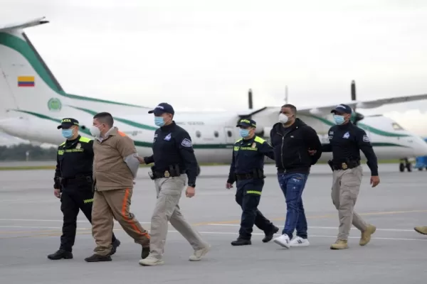 Colombia extraditó a EEUU a dos integrantes de la guerrilla del ELN