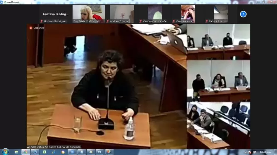 “DOLIÓ QUE DIGAN QUE NO ES MI HIJA”. Amalia Ojeda en el juicio.  