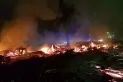 Un incendio destruyó parte del Parque 9 de Julio: fue sofocado por los Bomberos