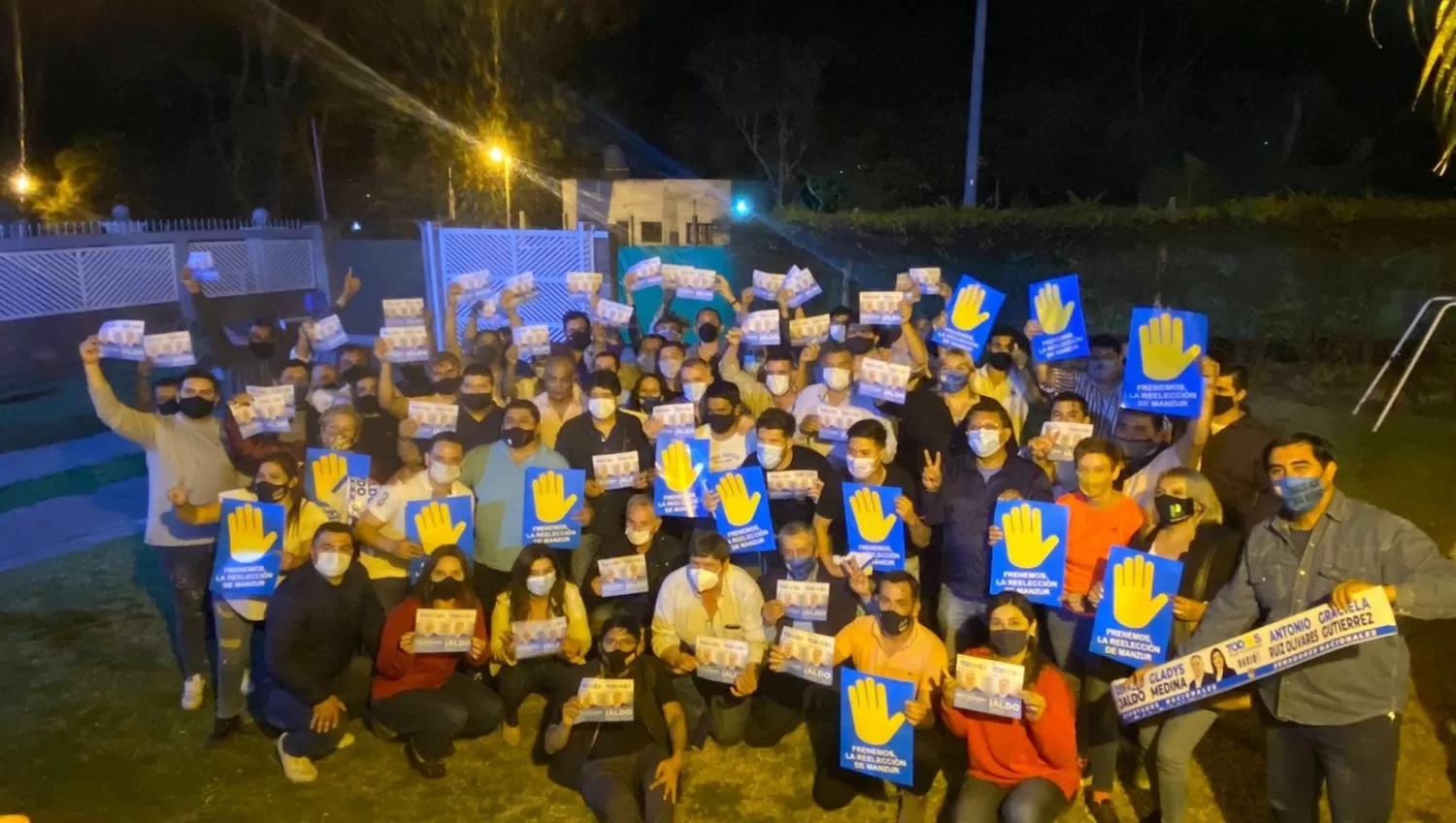 Jaldo, en Burruyacu. Foto: Twitter @OsvaldoJaldo