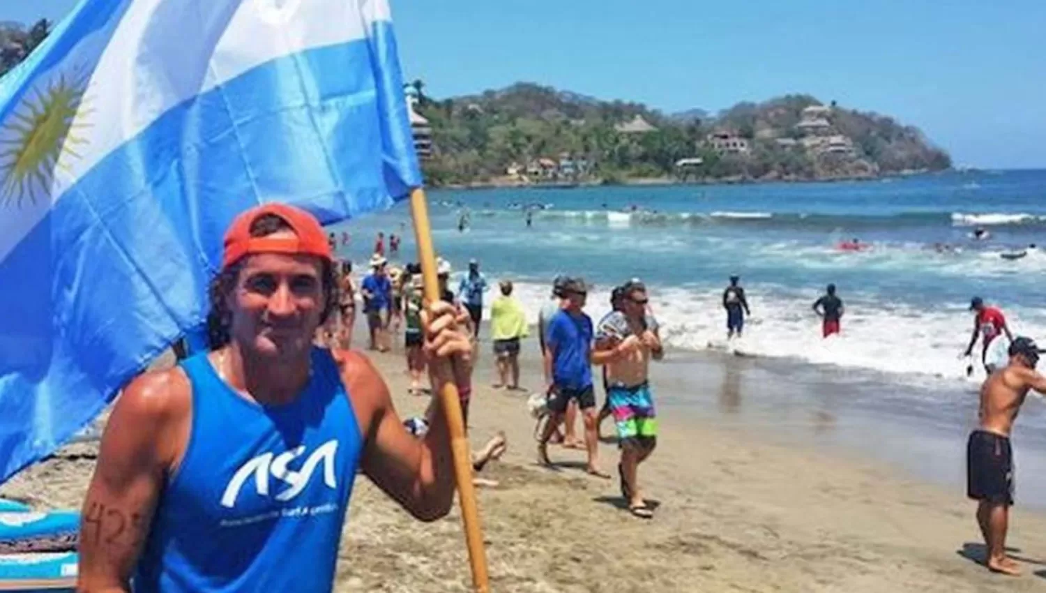 RESPETADO. Di Pace, de 48 años, era un personaje muy querido dentro del ambiente surfer argentino.