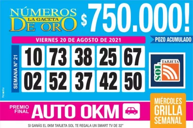 Los Números de Oro de LA GACETA