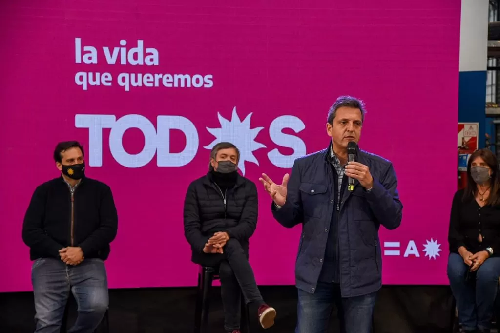 Vamos a construir un Gobierno de todos y para todos, no volvamos para atrás, afirmó Massa