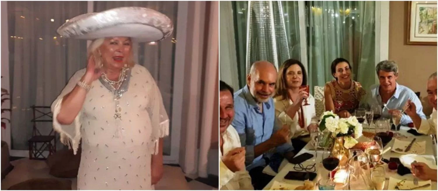 Fotos del cumpleaños de Elisa Carrió