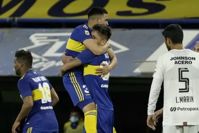 Vázquez, la apuesta de Battaglia, le dio el triunfo a Boca ante Patronato
