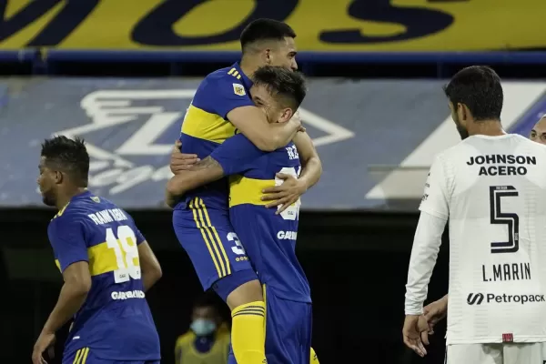 Vázquez, la apuesta de Battaglia, le dio el triunfo a Boca ante Patronato