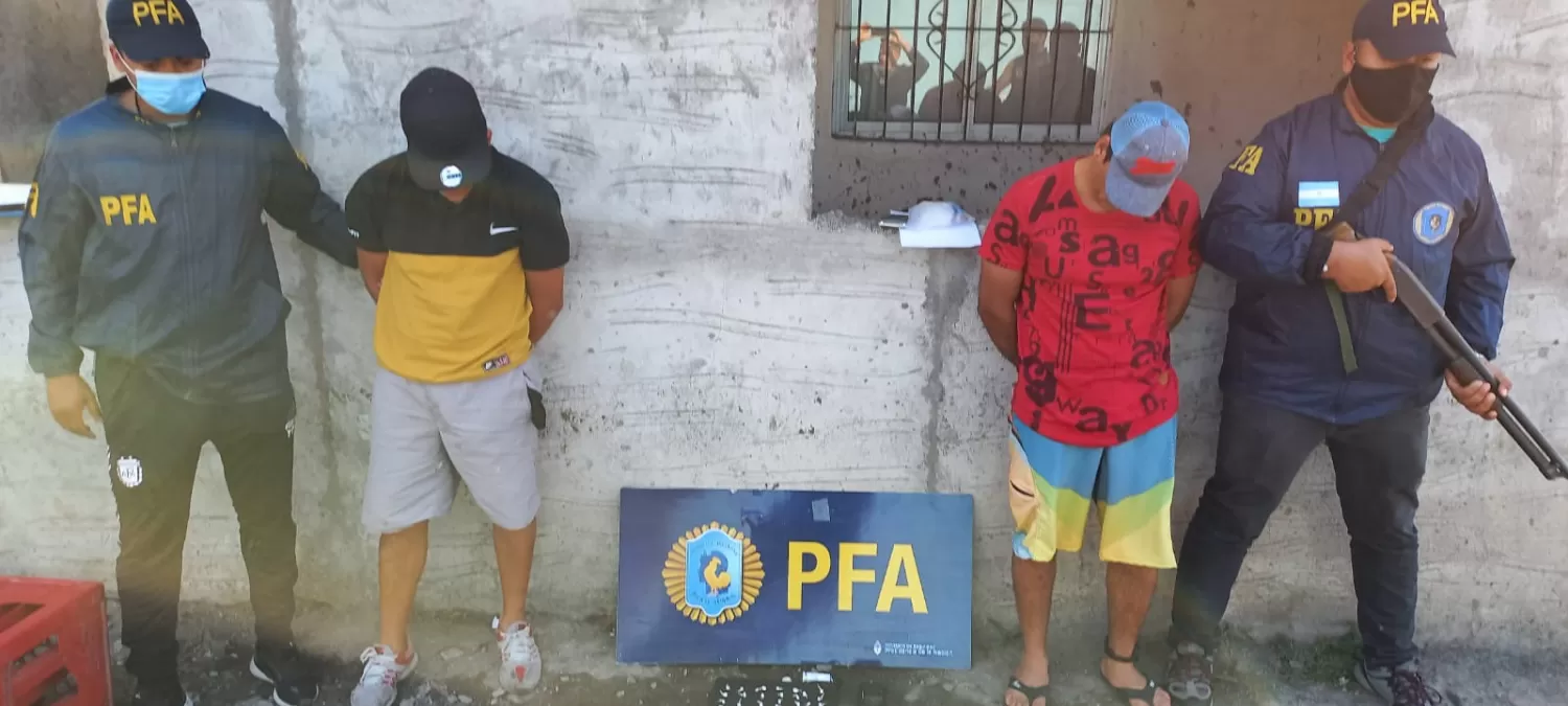 Secuestraron droga y detuvieron a un hombre que tenía una tobillera electrónica