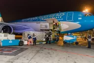 Llegaron más de un millón y medio de vacunas AstraZeneca al país